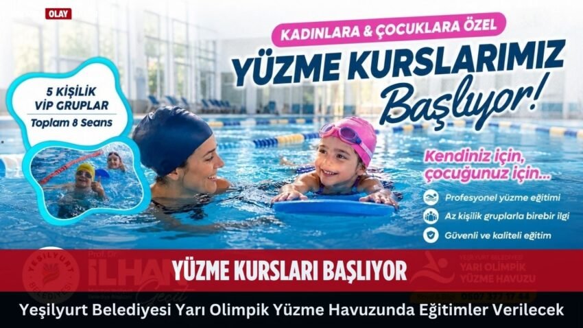 Yeşilyurt Belediyesi Yüzme Kursu