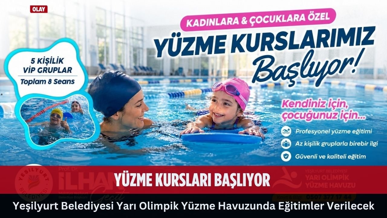 Yeşilyurt Belediyesi Yüzme Kursu 1