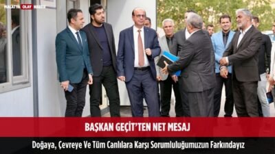 baskan gecit net mesaj dogaya cevreye tum canlilara karsi sorumlulugumuz var