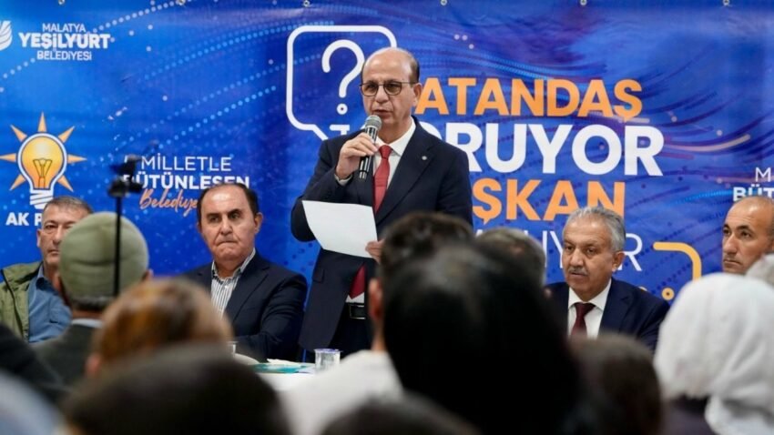 Yeşilyurt’ta Birlik ve Sanat Rüzgarı, Başkan Geçit Özalper’de Vatandaşla Buluştu