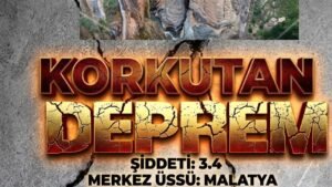 deprem oldu malatya