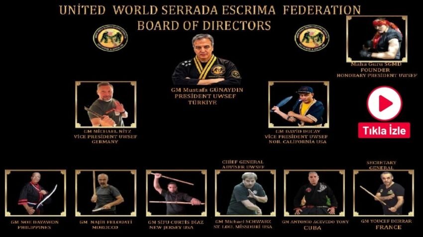 45 Ülkenin Oyunu Alarak UWSEF Dünya Federasyonu Başkanı Seçildi