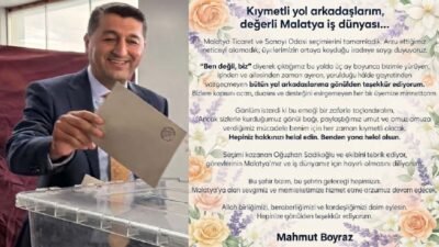 mahmut boyraz tesekkur