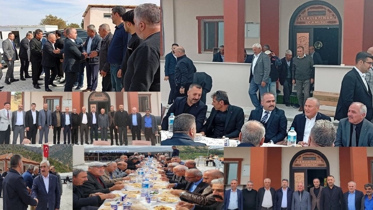 malatya akcadag keklikpinar cami acilis