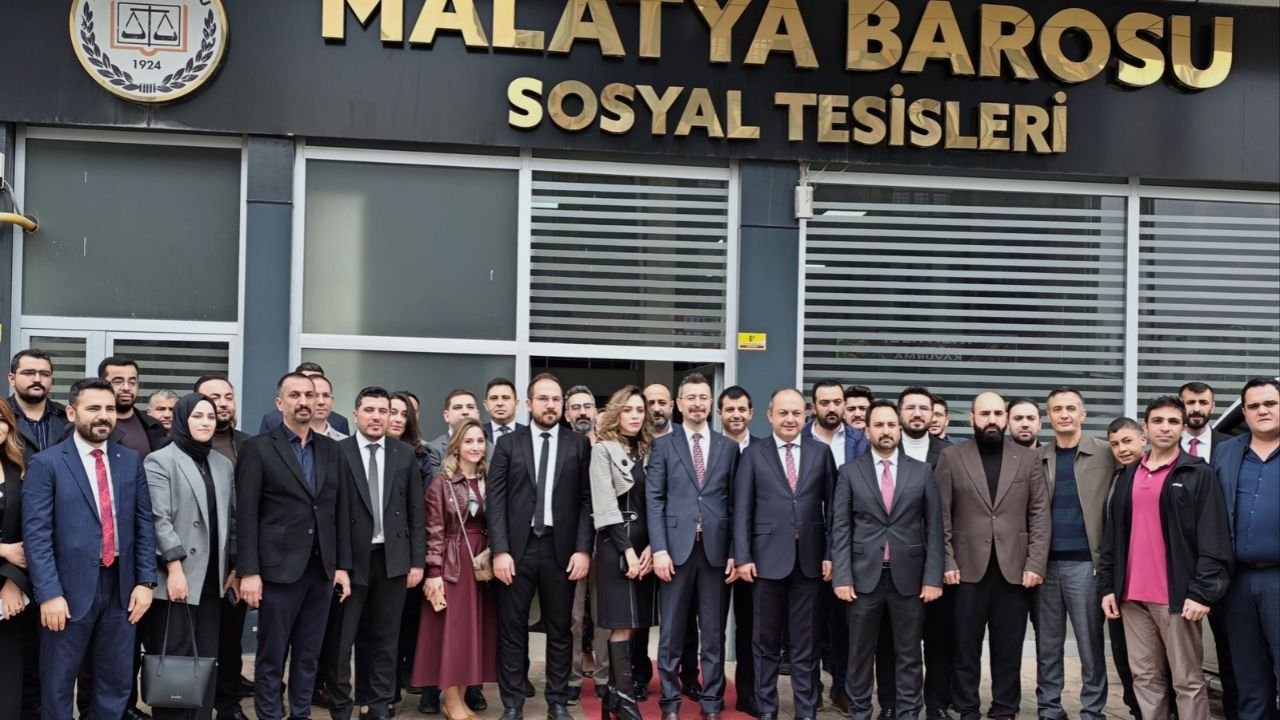 malatya barosunda devir teslim yapildi