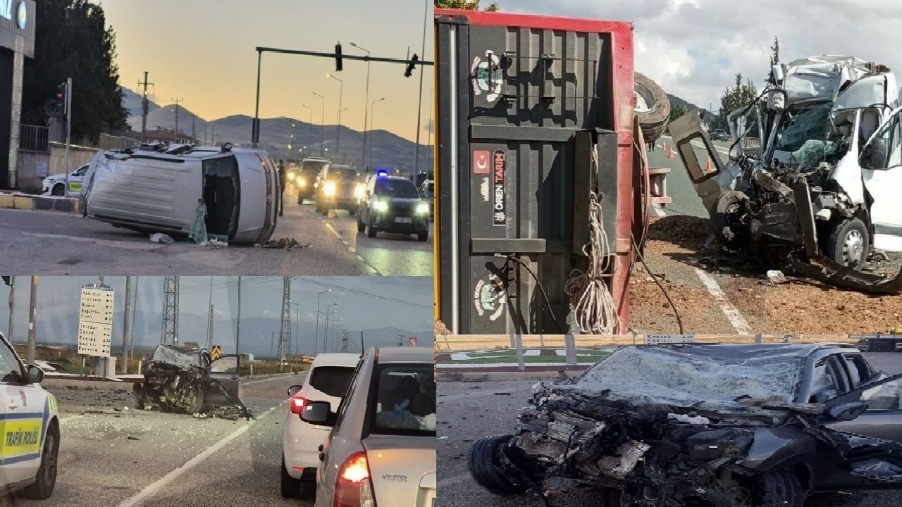 malatya iki ayri kaza