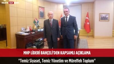 Lider Bahçeli, Türkiye Arınma Sürecinden Geçiyor