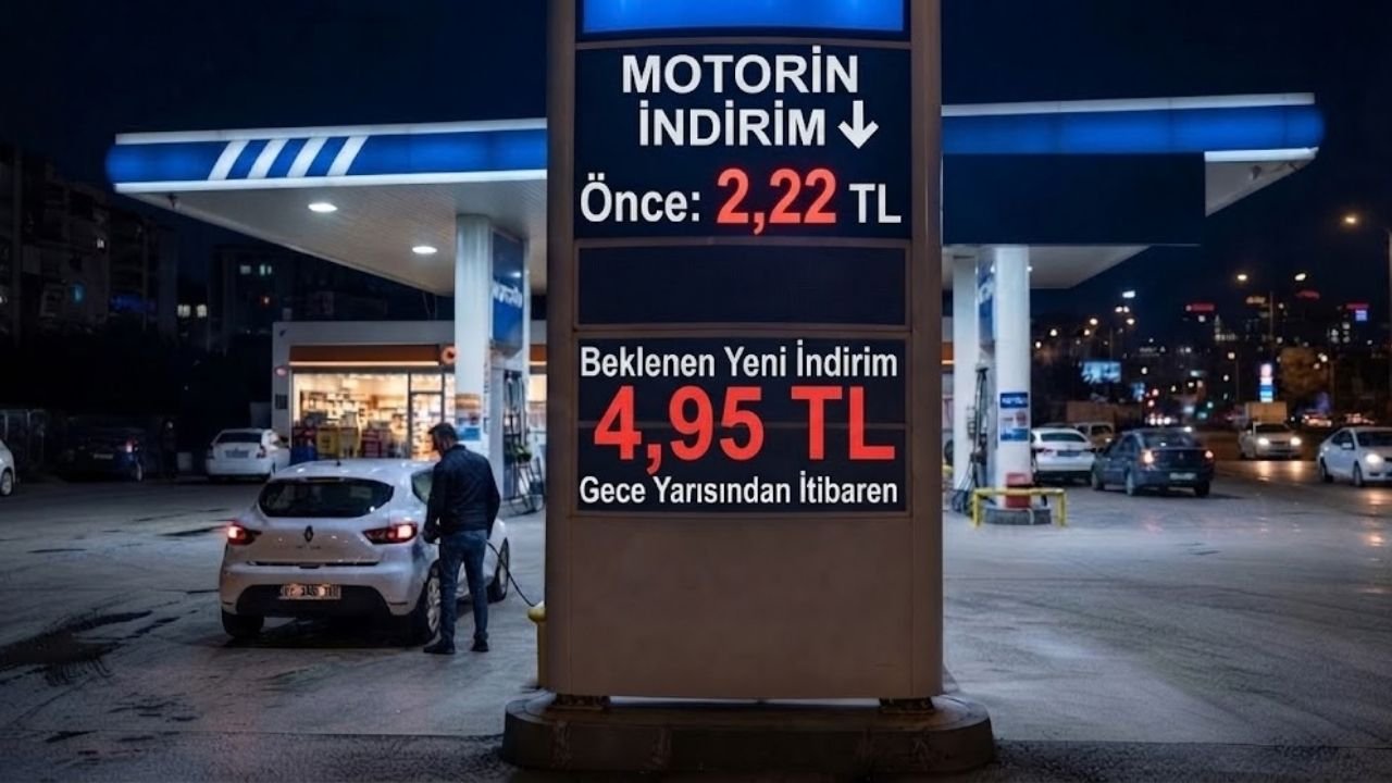 motorine indirim gece yarisindan itibaren