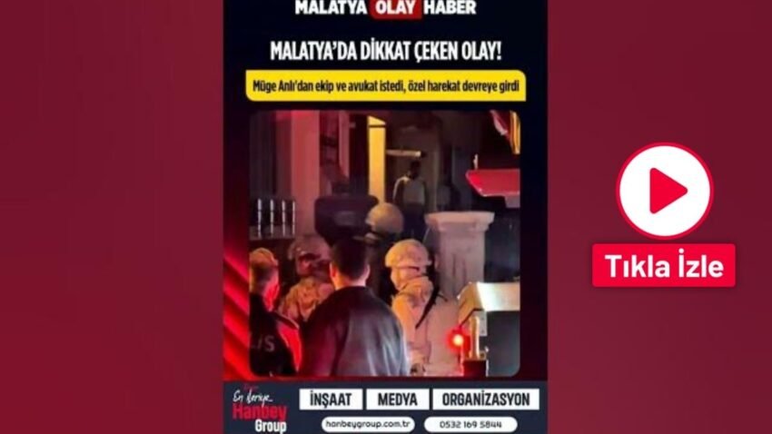 Malatya’da Film Gibi Operasyon, Eve Kapanan Şahıstan İlginç Talep