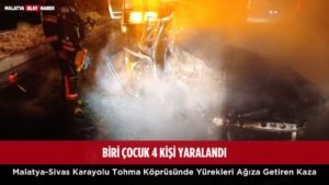 yazihan trafik kazasi biri cocuk dort yarali